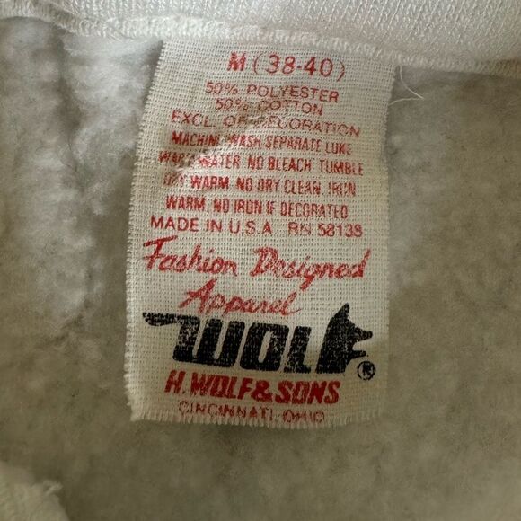 Vintage Miami sigillum universitatis miamiensis Sweatshirt Size M Made in Usa - Picture 4 of 16